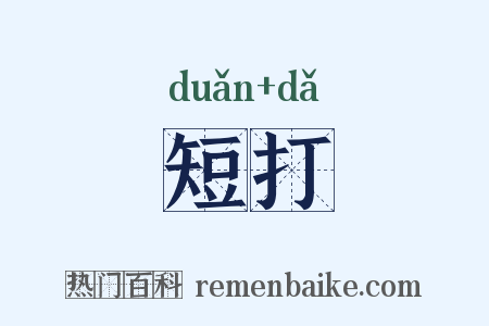短打是什么意思的图片